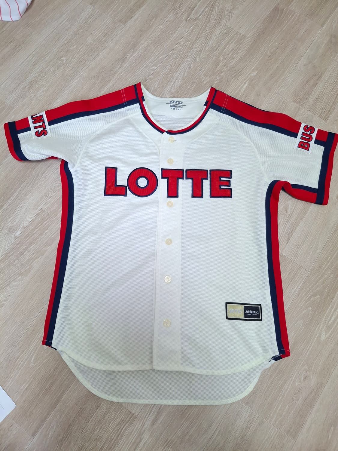 롯데자이언츠 이대호 ATC 챔피언 아이보리 95사이즈 유니폼 상품이미지1