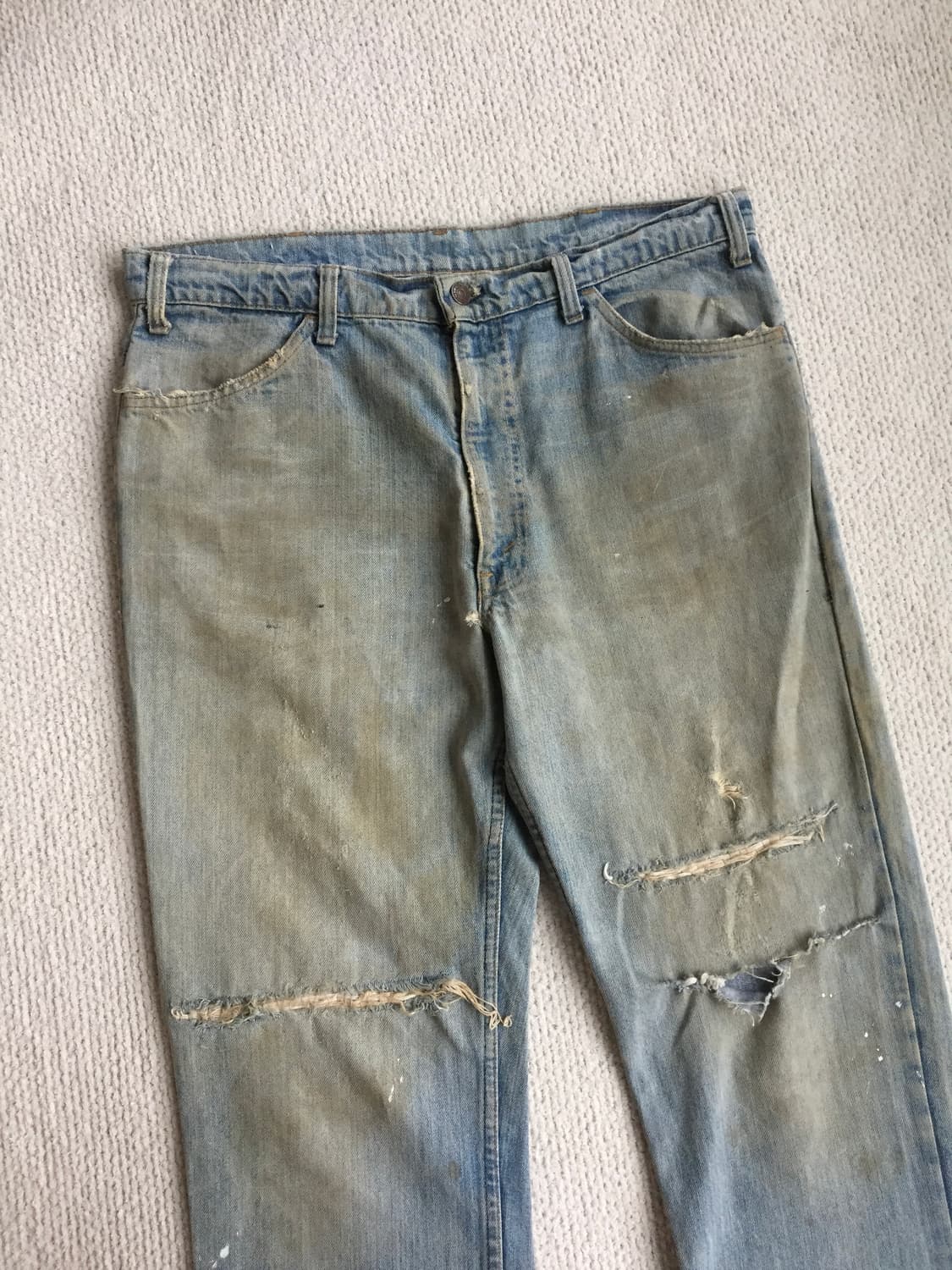 70‘s levis 646 블랭크탭 벨바텀 부츠컷 굿페이딩 상품이미지2