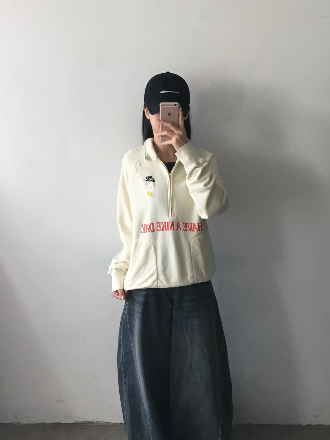 나이키 반집업 맨투맨 상품이미지2