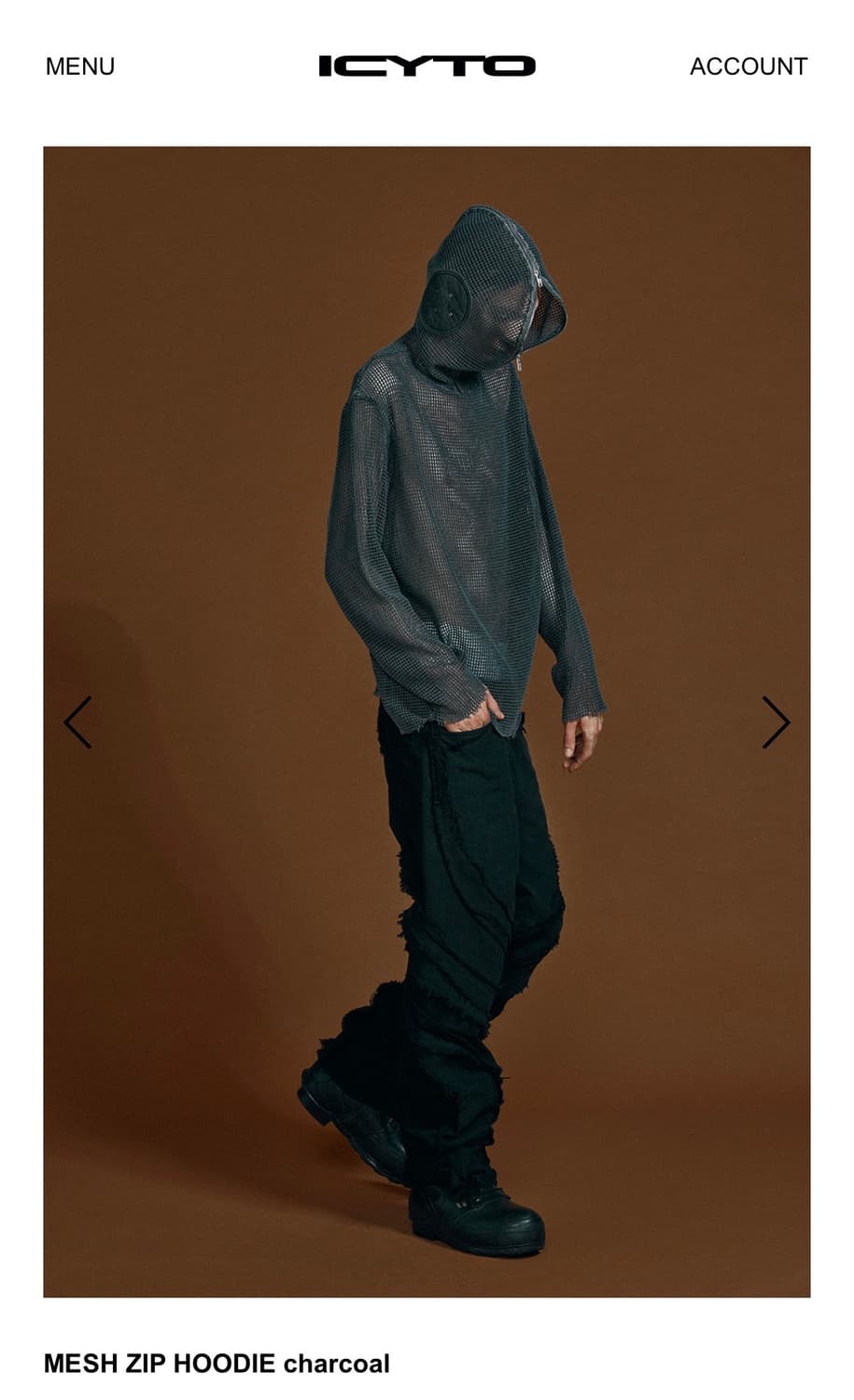 ICYTO 아이시토 메쉬 집 후디 상품이미지8
