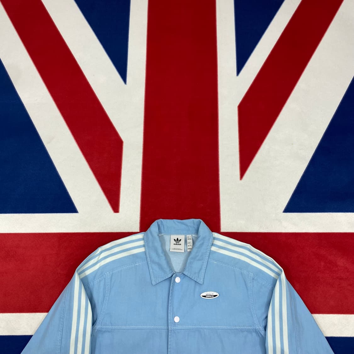 아디다스 데님 코치자켓 S 실측 M  상품이미지2