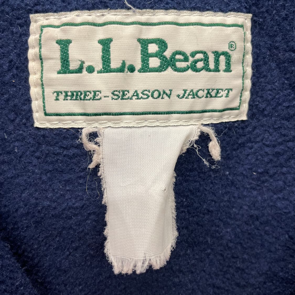 90s L.L Bean 엘엘빈 러벨 마이크로 플리스 웜업 자켓 상품이미지8