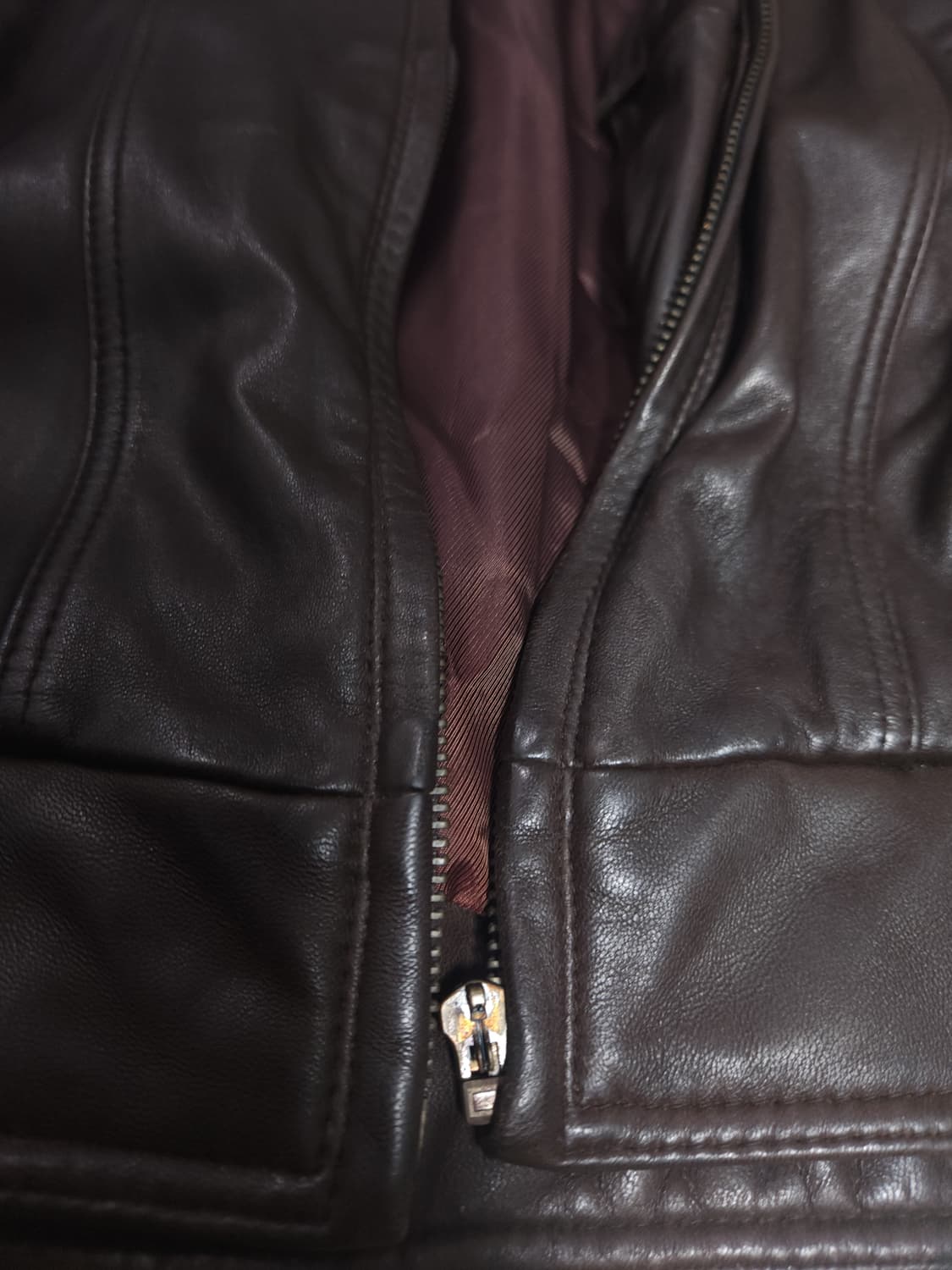 입생로랑 양가죽 자켓, M 상품이미지5