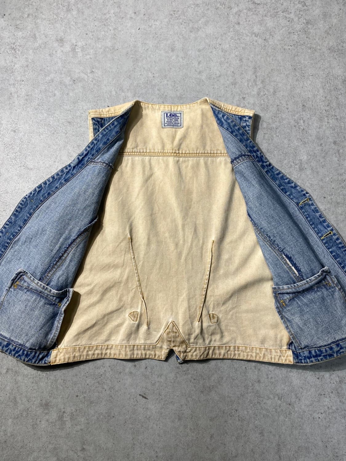 [100] 90s Lee 리 데님 워크 베스트 상품이미지5