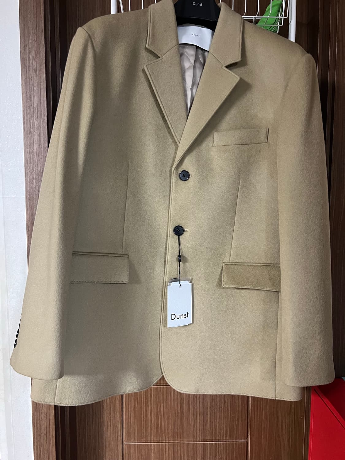[던스트] 캐시미어 자켓 카멜 XL 새상품 상품이미지1