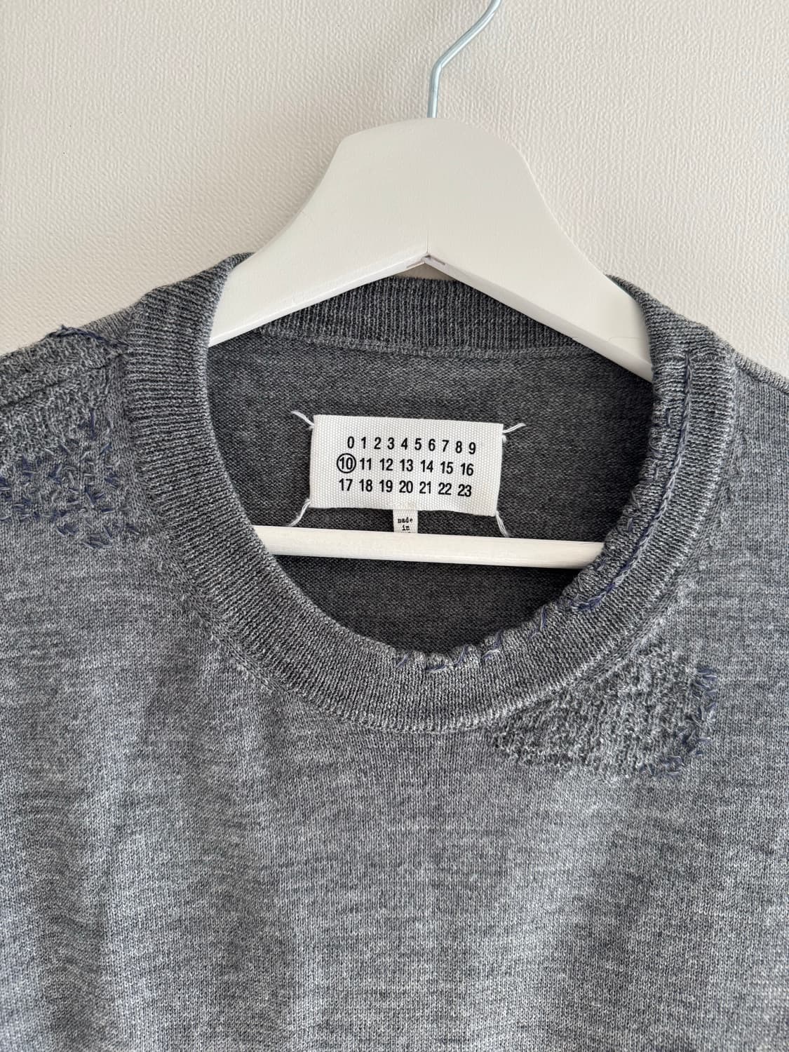 마르지엘라 디스 봉제 니트 상품이미지4