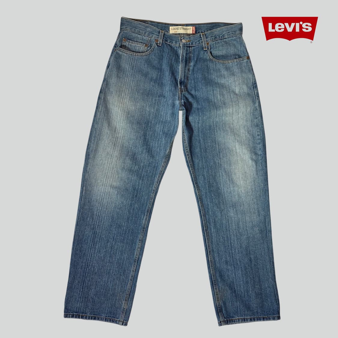 [W34L30]00s 리바이스 569 루즈 스트레이트핏 데님팬츠 상품이미지1