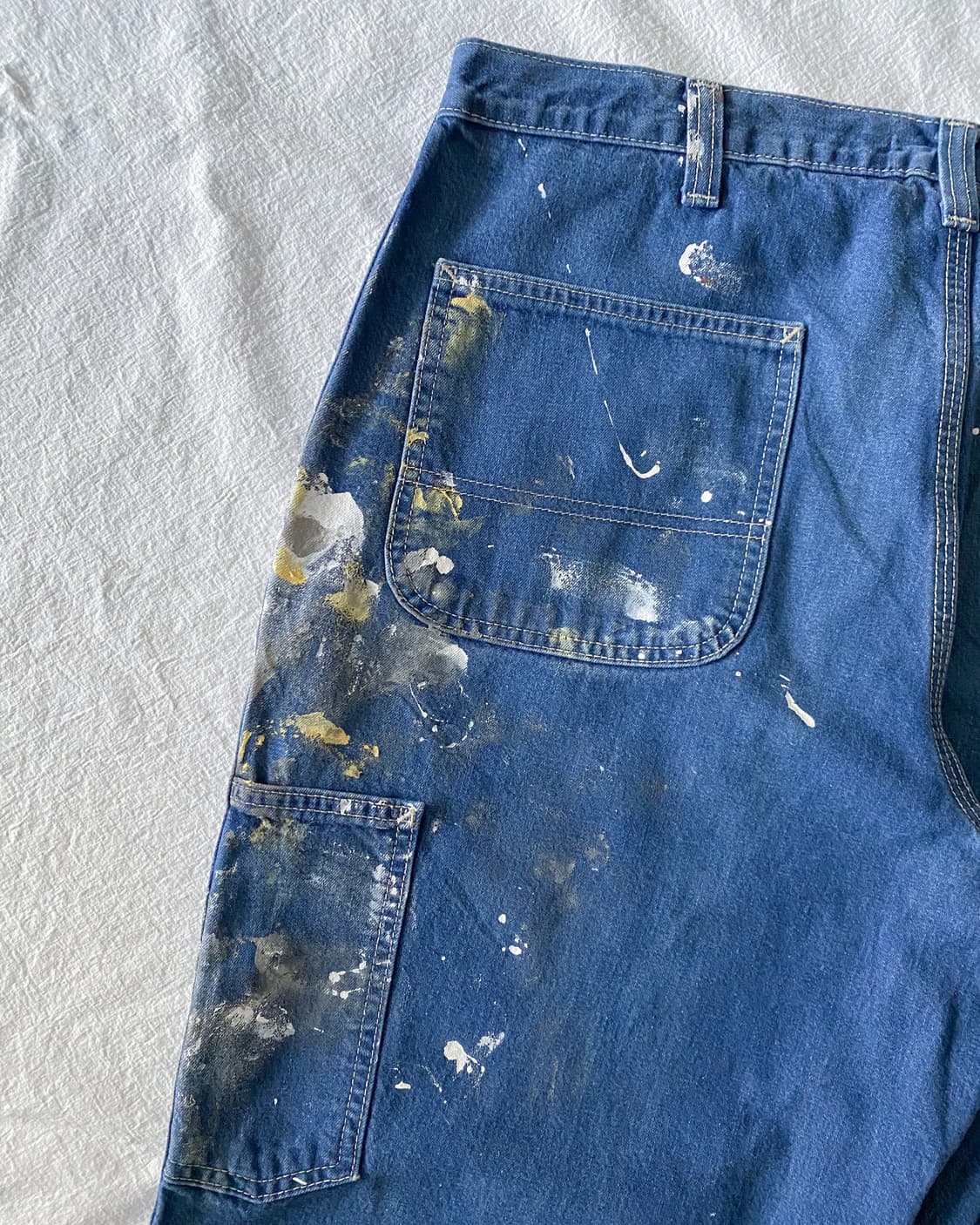 칼하트 페인팅 데님 워크 팬츠 상품이미지8