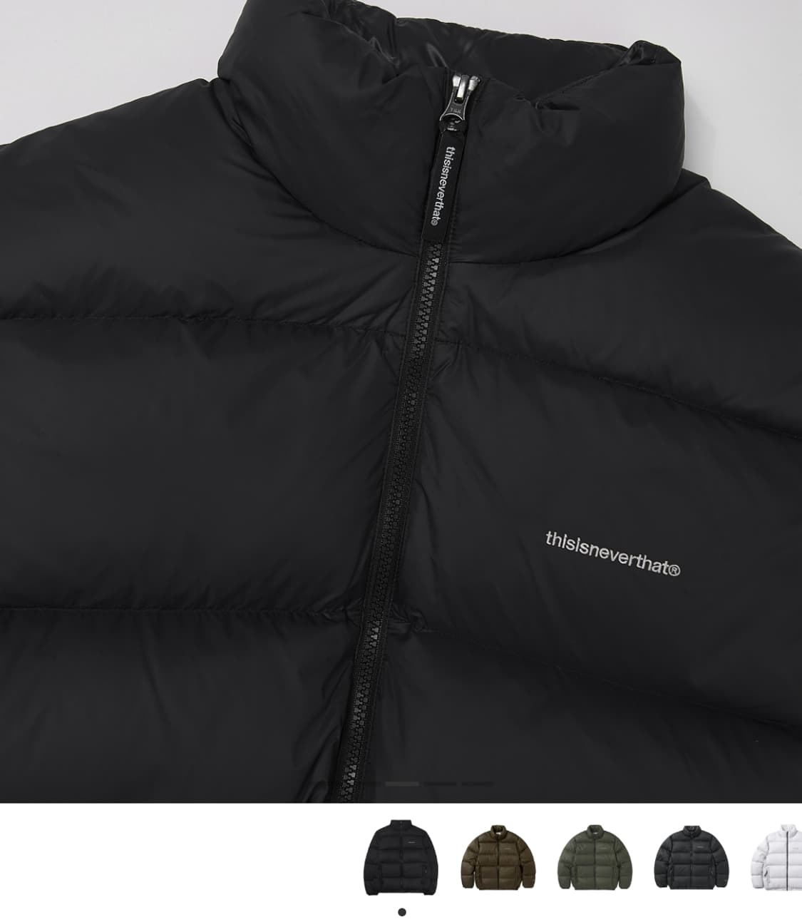 디스이즈네버댓 퍼텍스 T 다운 자켓 블랙 상품이미지4