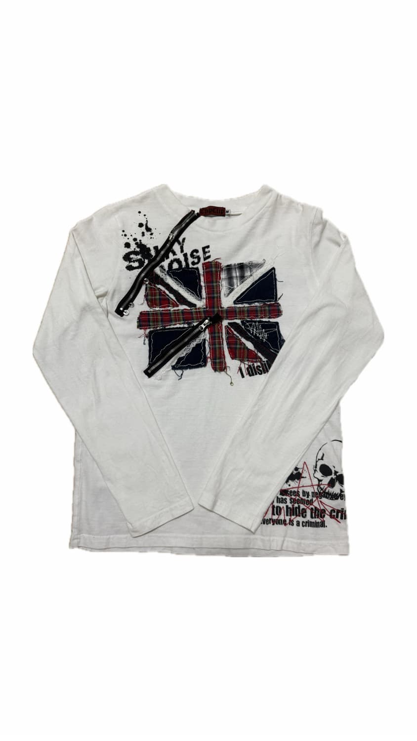 유니언잭 패치 롱슬리브 상품이미지1