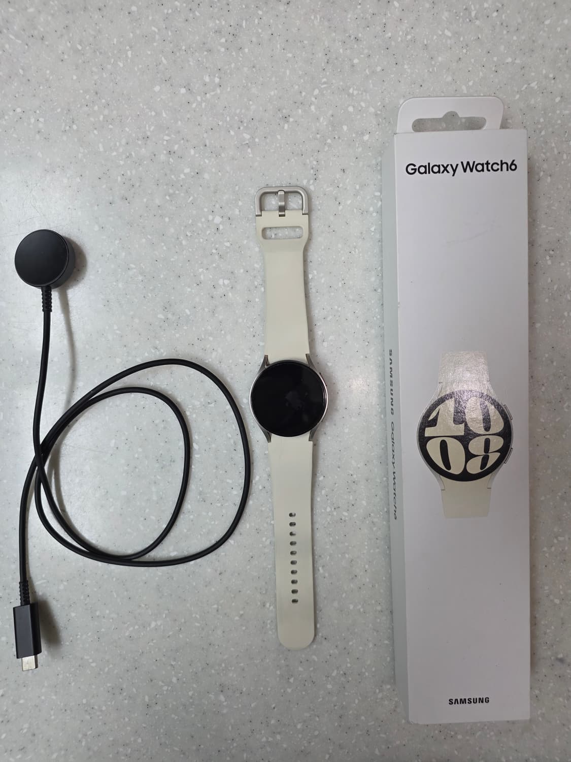 갤럭시 워치6 40mm 골드 풀박스 상품이미지3