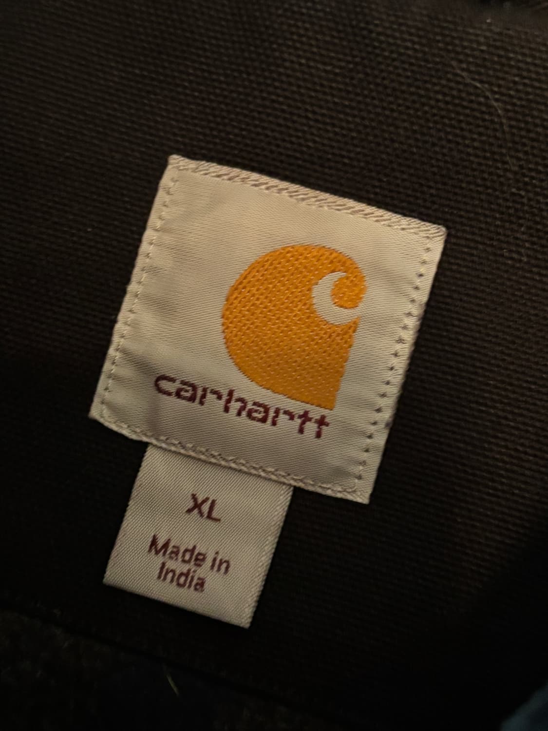 칼하트 블랙 워크 자켓 XL 상품이미지5