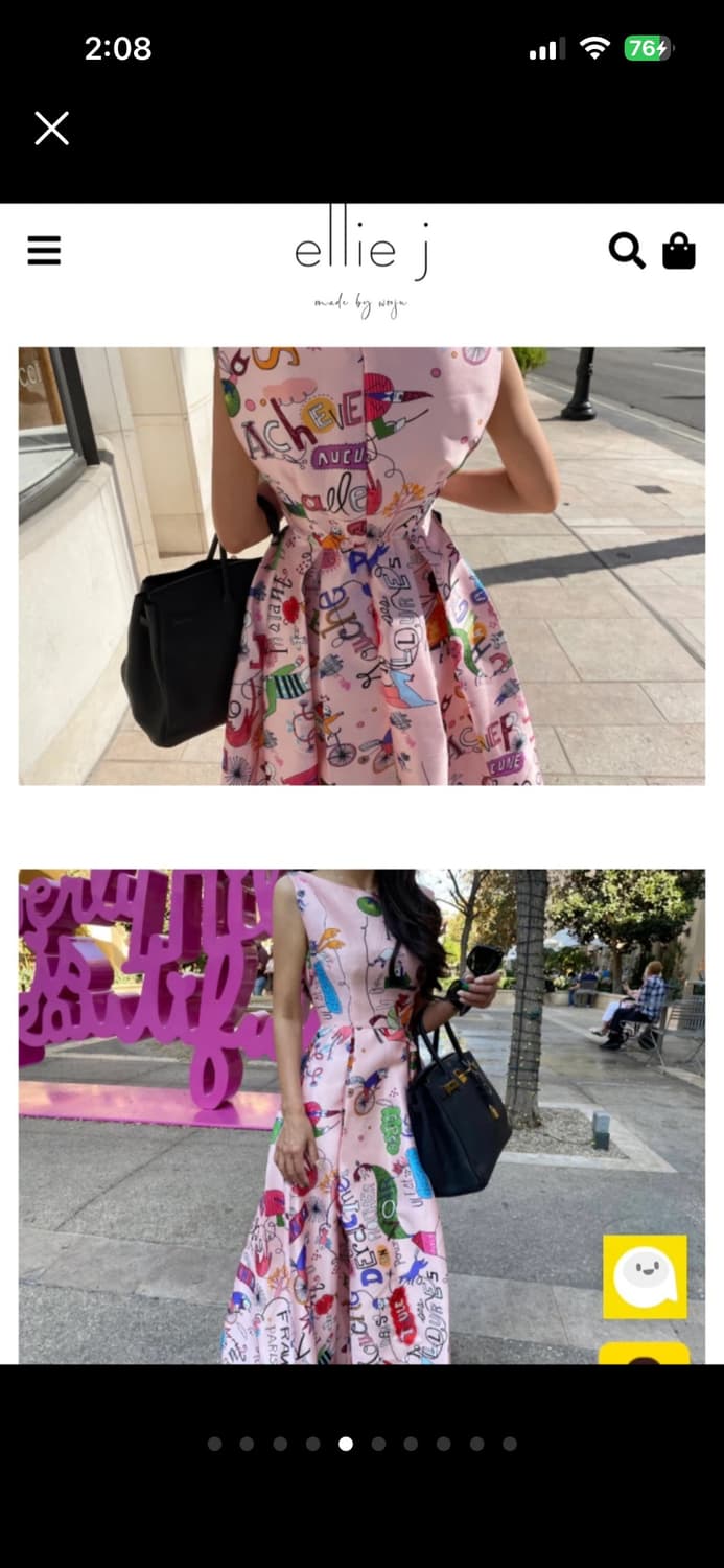 엘리제이 파리 원피스 새상품 상품이미지5