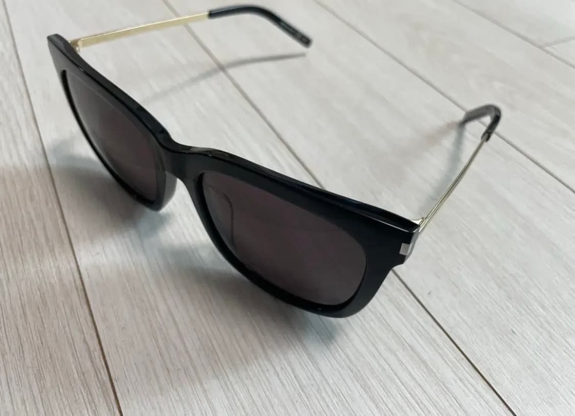 Saint Laurent SL/26K 선글라스 블랙 / 금테 / 정품 / 상품이미지3