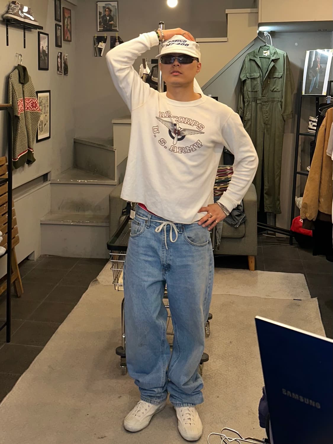 90-00’s Carhartt B17 STW denim pants 상품이미지1