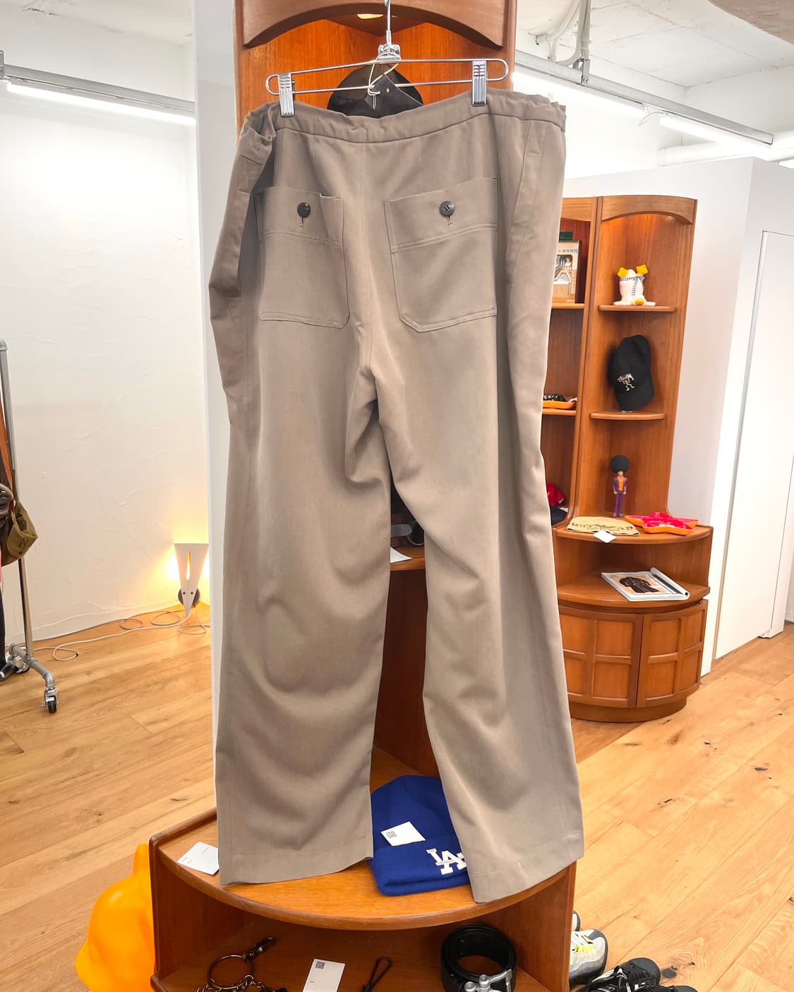 [L] 이세이미야케 루즈핏 드로우 스트링 팬츠 상품이미지4