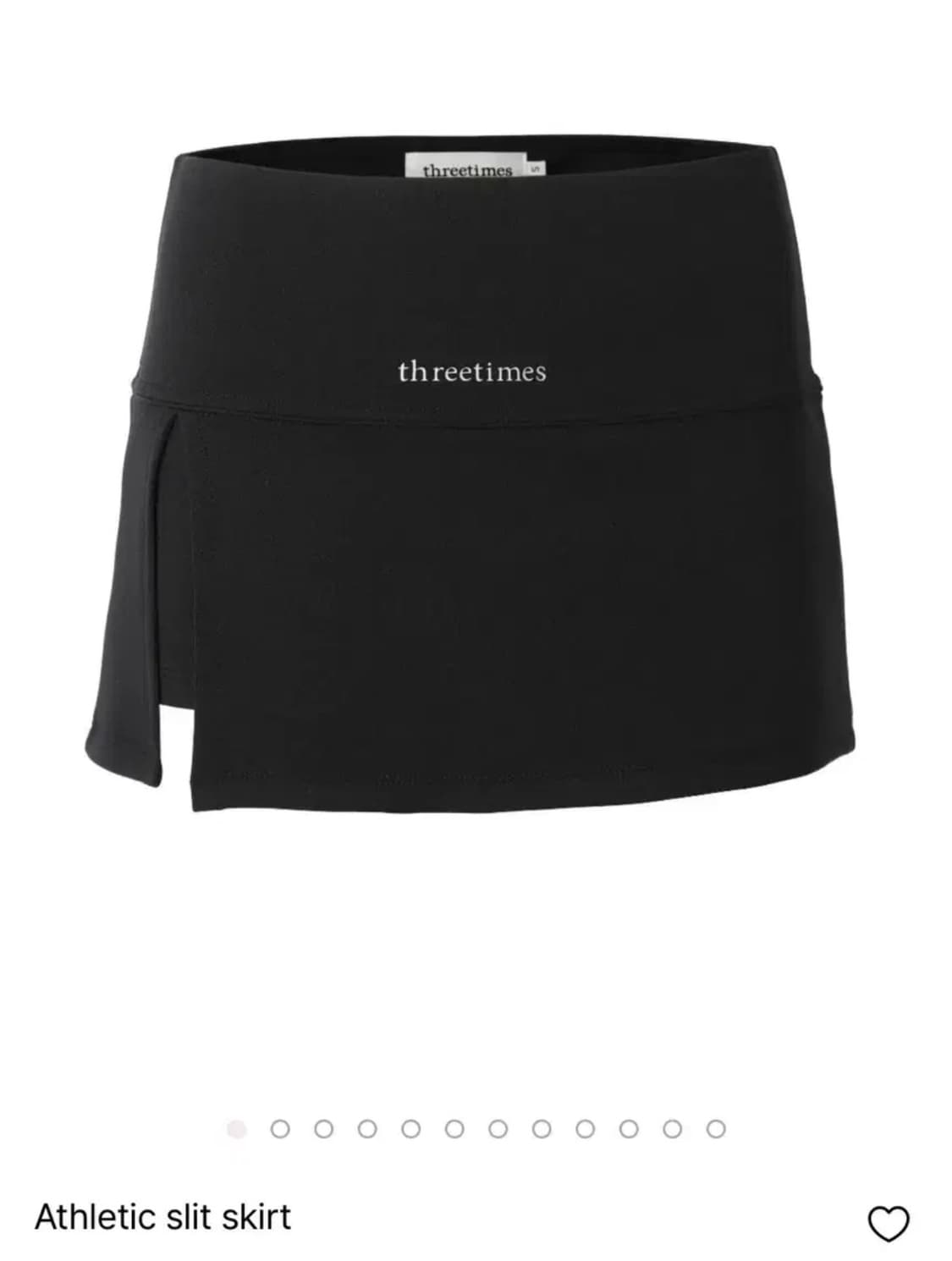 [구합니다] 쓰리타임즈 에슬레틱 슬릿스커트 상품이미지1