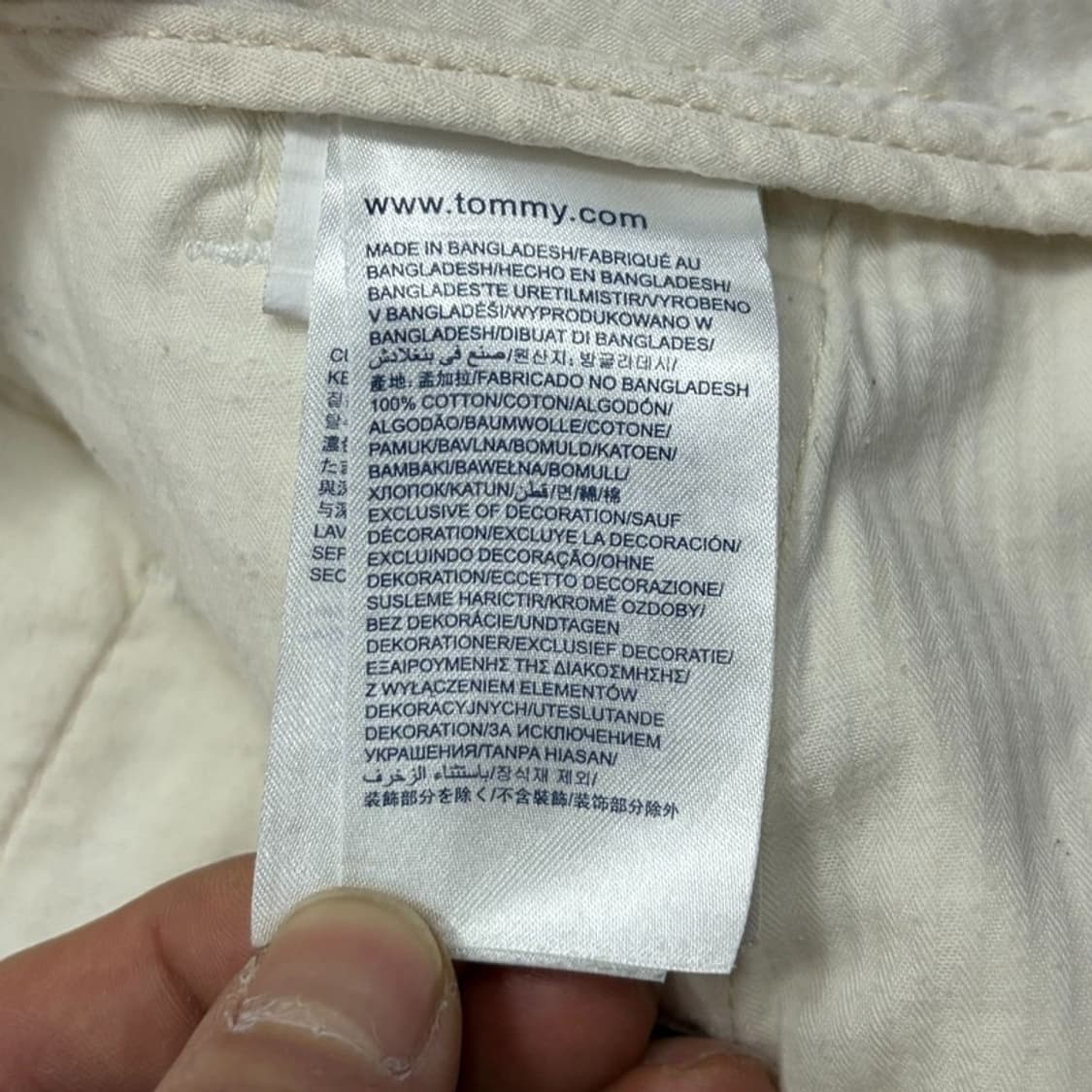 타미힐피거데님 코튼숏츠 v2994 상품이미지9