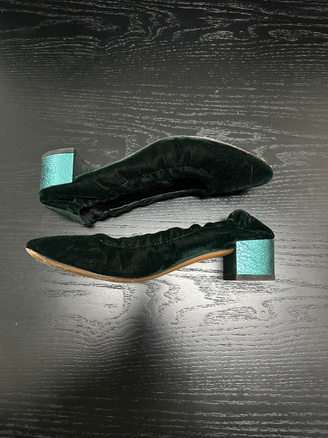 Fabio Rusconi 벨벳 발레 로퍼 상품이미지2