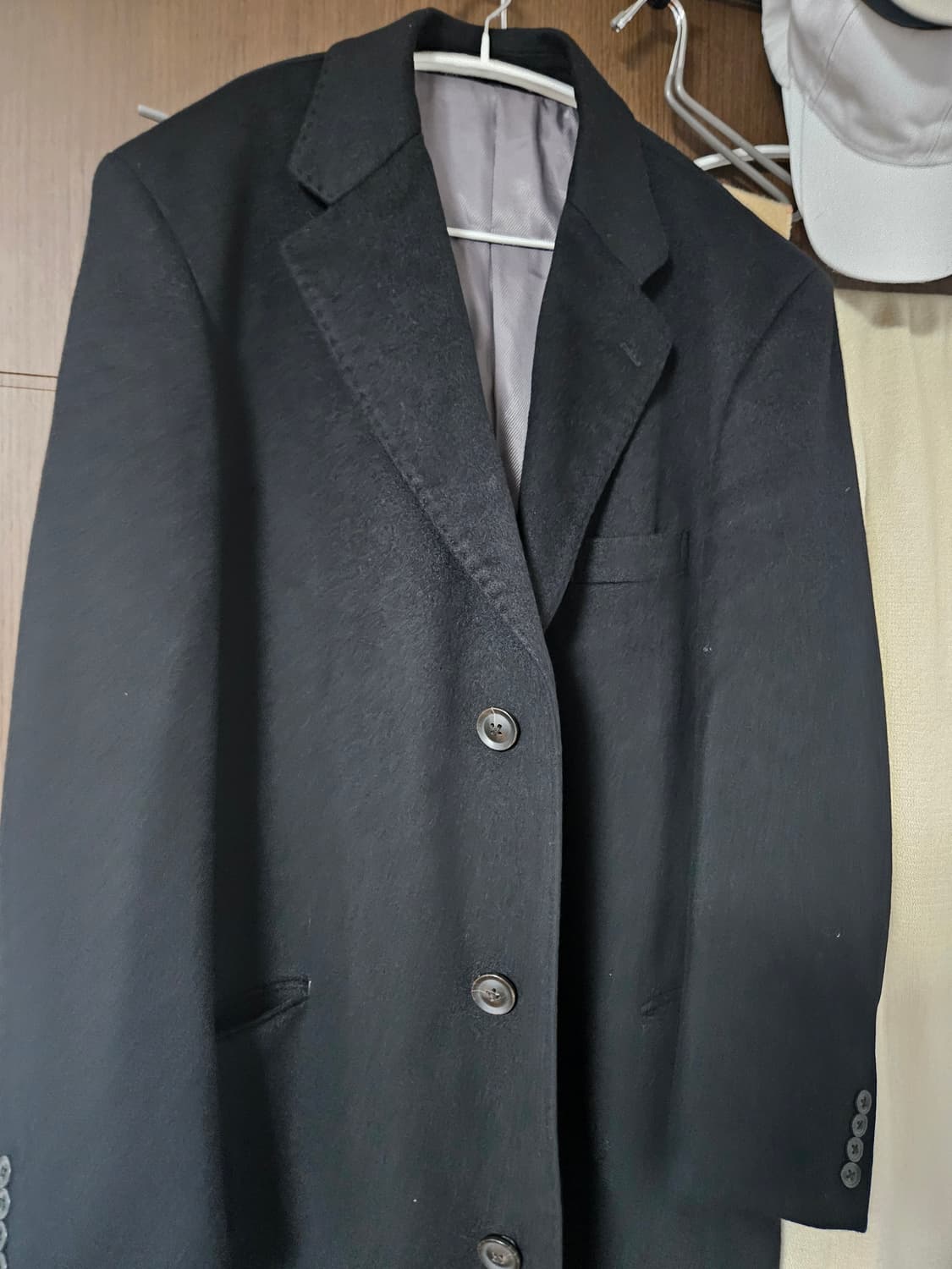 캐시미어 100% 싱글코트 상품이미지3