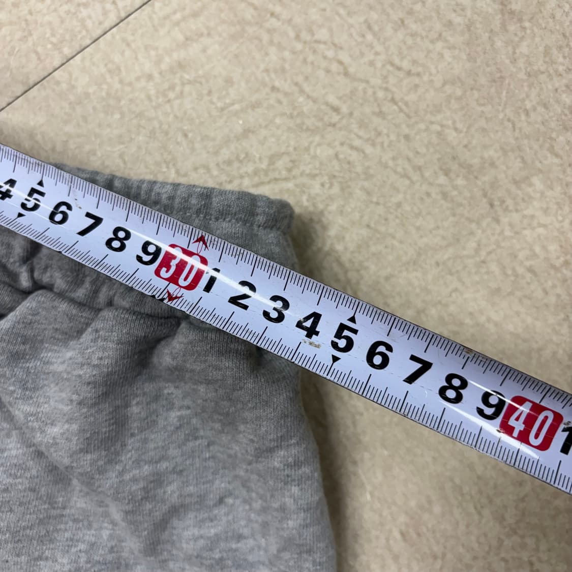 빈티지 스트링 그레이 트레이닝 팬츠 상품이미지5