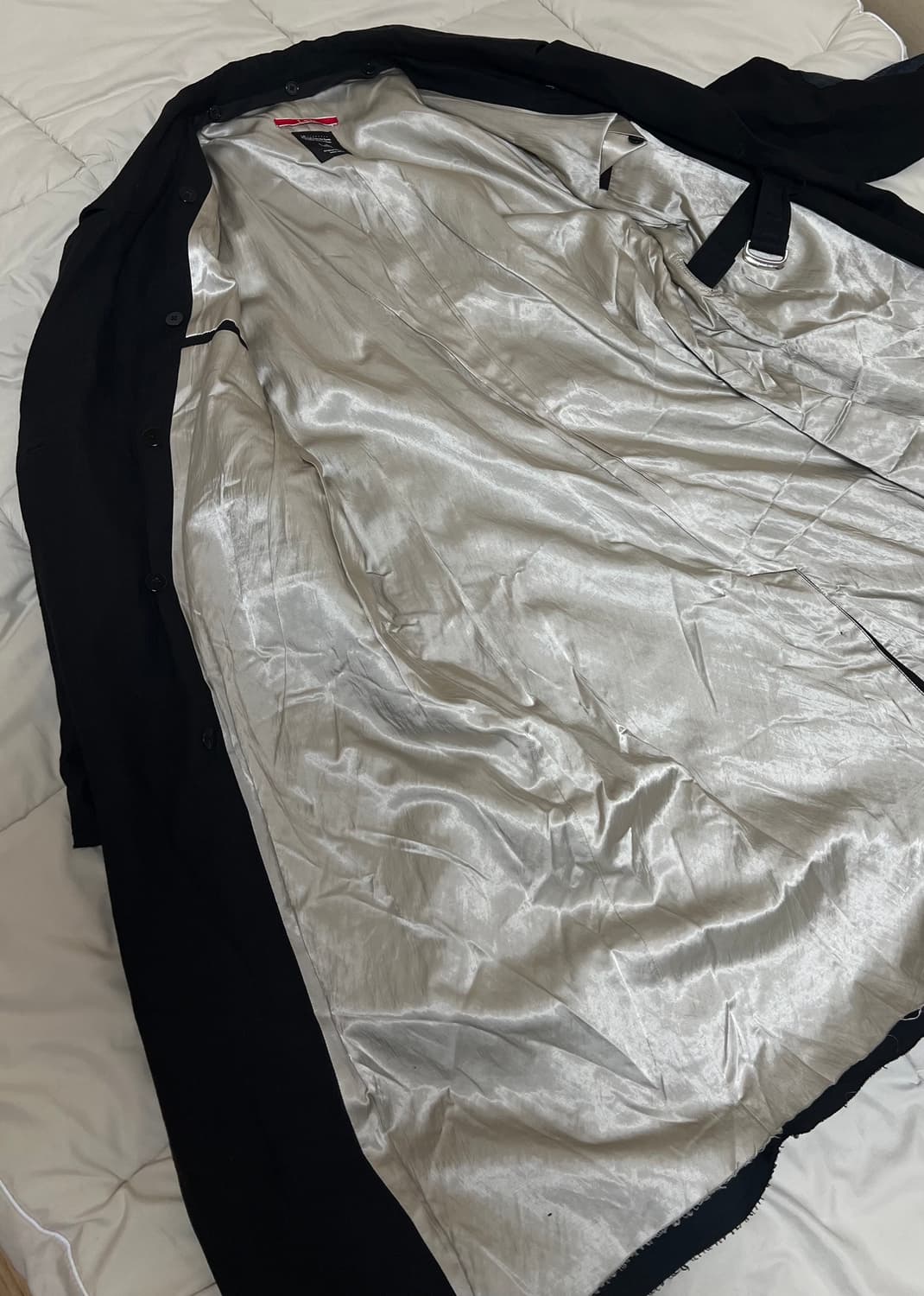 leh 데미지 린넨 코트 상품이미지3