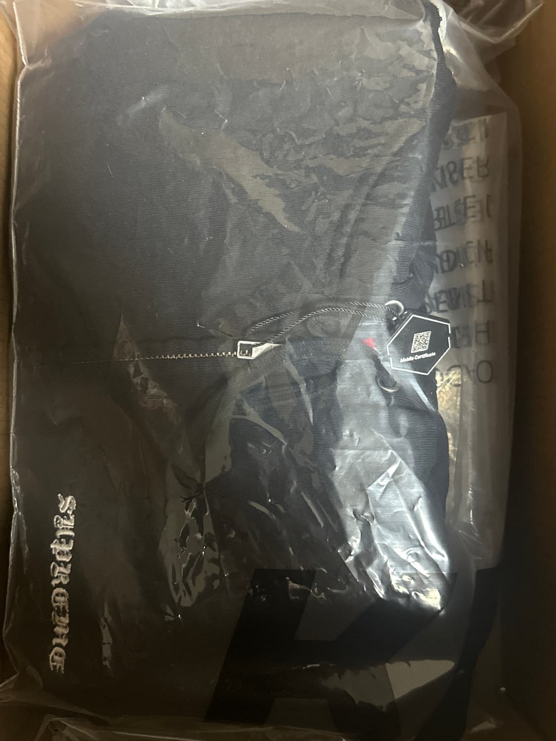 슈프림 윙스 후드집업 블랙 M (~12/21까지) 상품이미지6