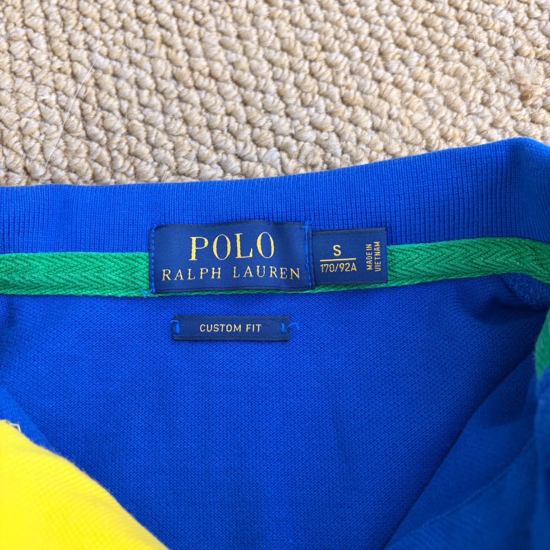 폴로 랄프로렌 그린 빅포니 PK카라 반팔 티셔츠 상품이미지4