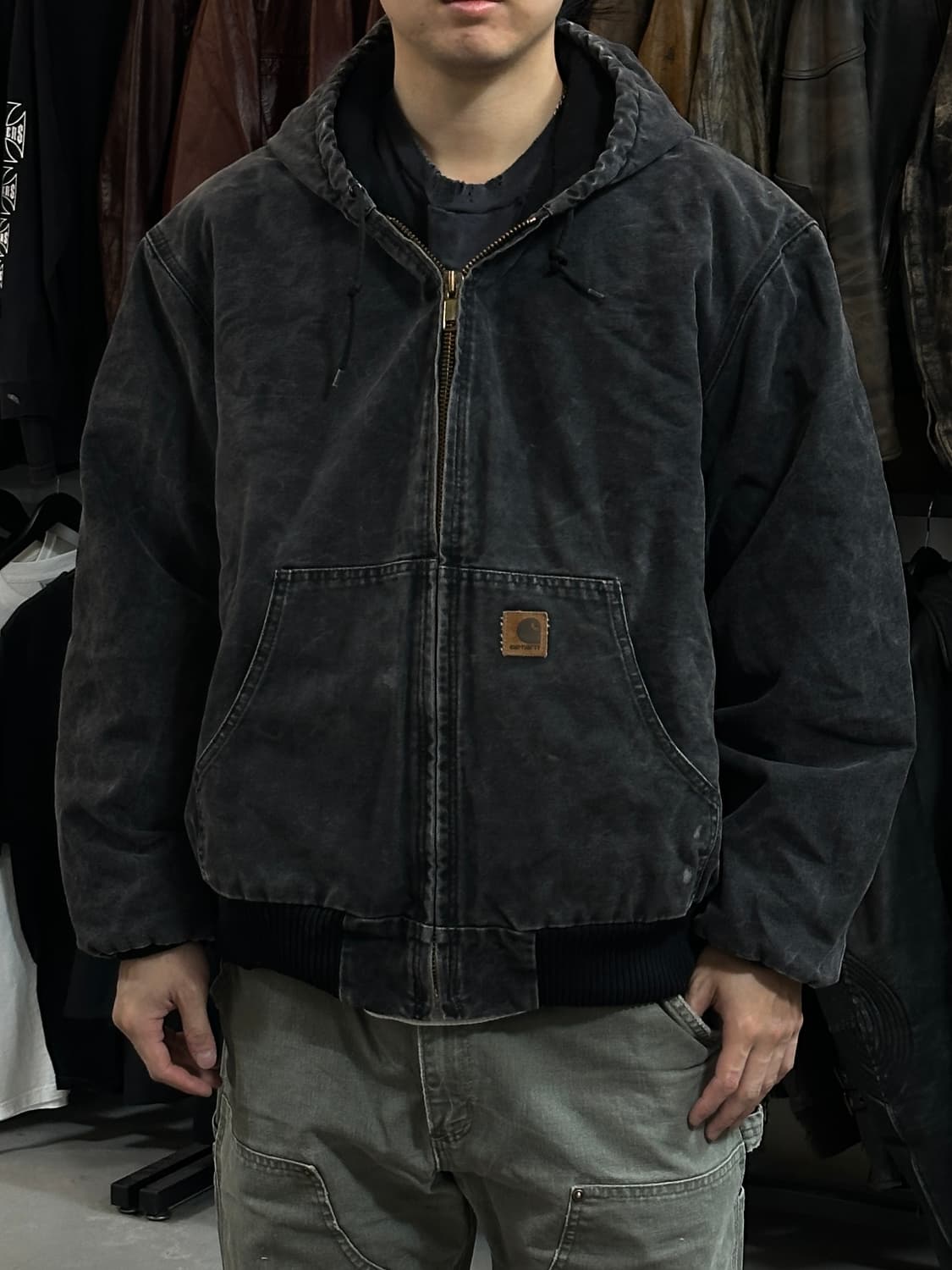 00's OG 칼하트 J130 액티브 자켓 칼하트 BLK 아이유 상품이미지10