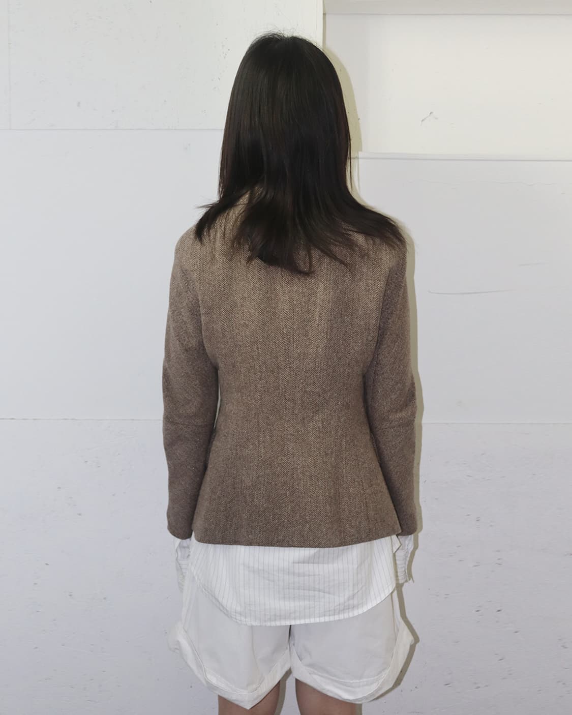 비비안 웨스트우드 레드라벨 헤링본 울 블레이저 상품이미지2