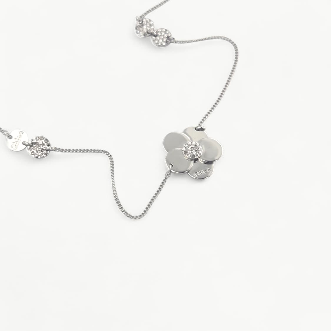 끌로에 플라워 체인 목걸이 상품이미지5