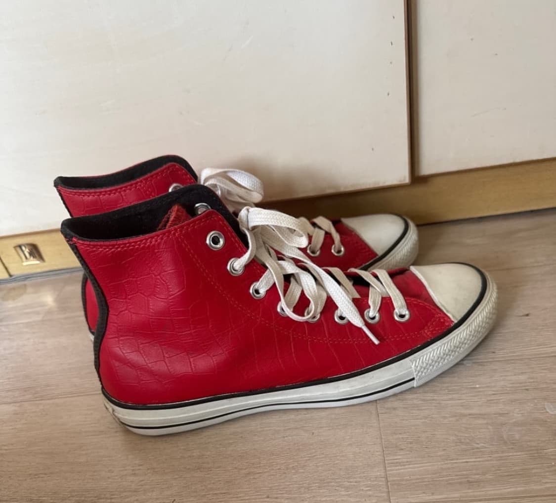 컨버스 x 스투시 척테일러 레더 하이 상품이미지5