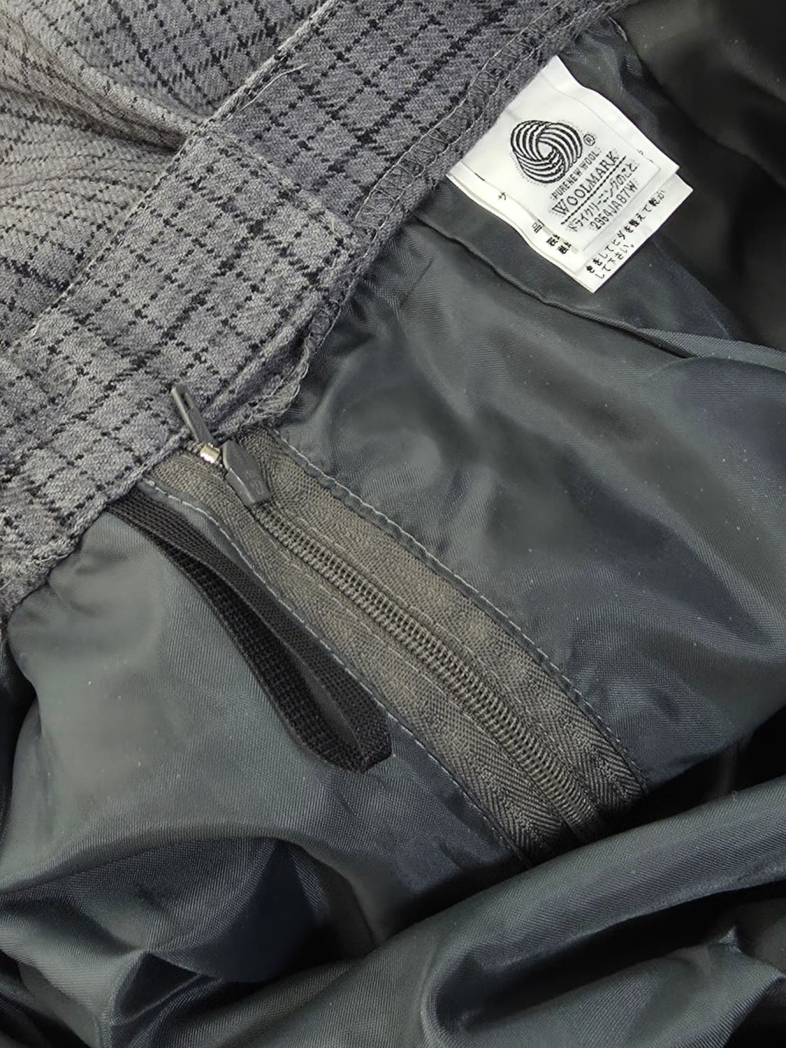 모리걸 갸루 체크 플리츠 롱 스커트 일본빈티지 상품이미지7