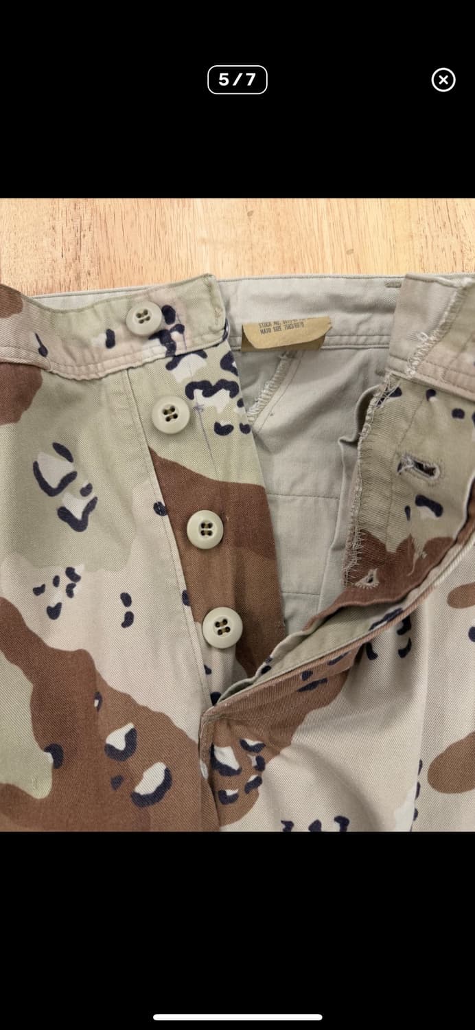 미군 초코칩 팬츠 상품이미지5