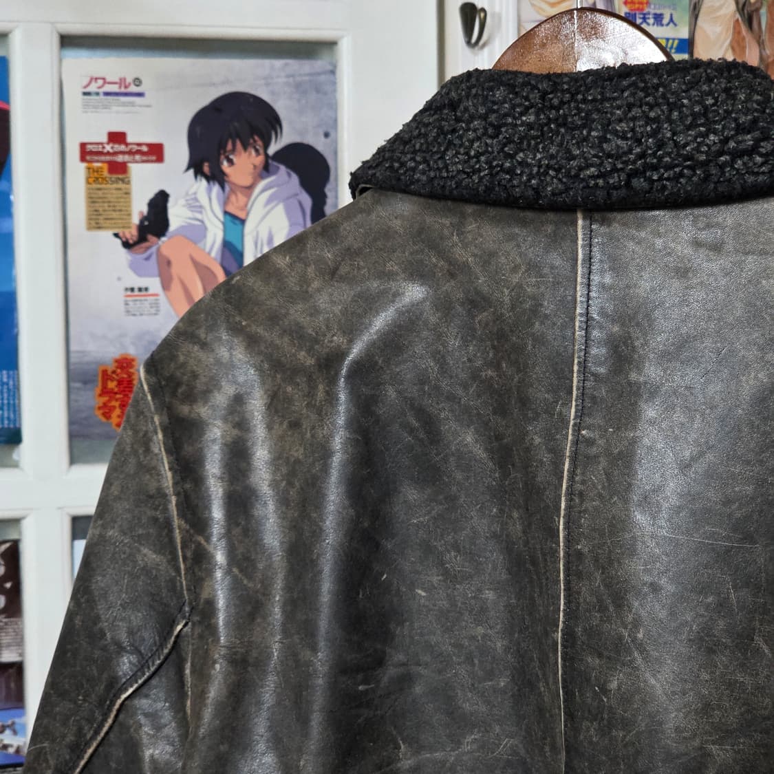 00S JPN 올드 갭 소가죽 트러거 자켓 상품이미지7