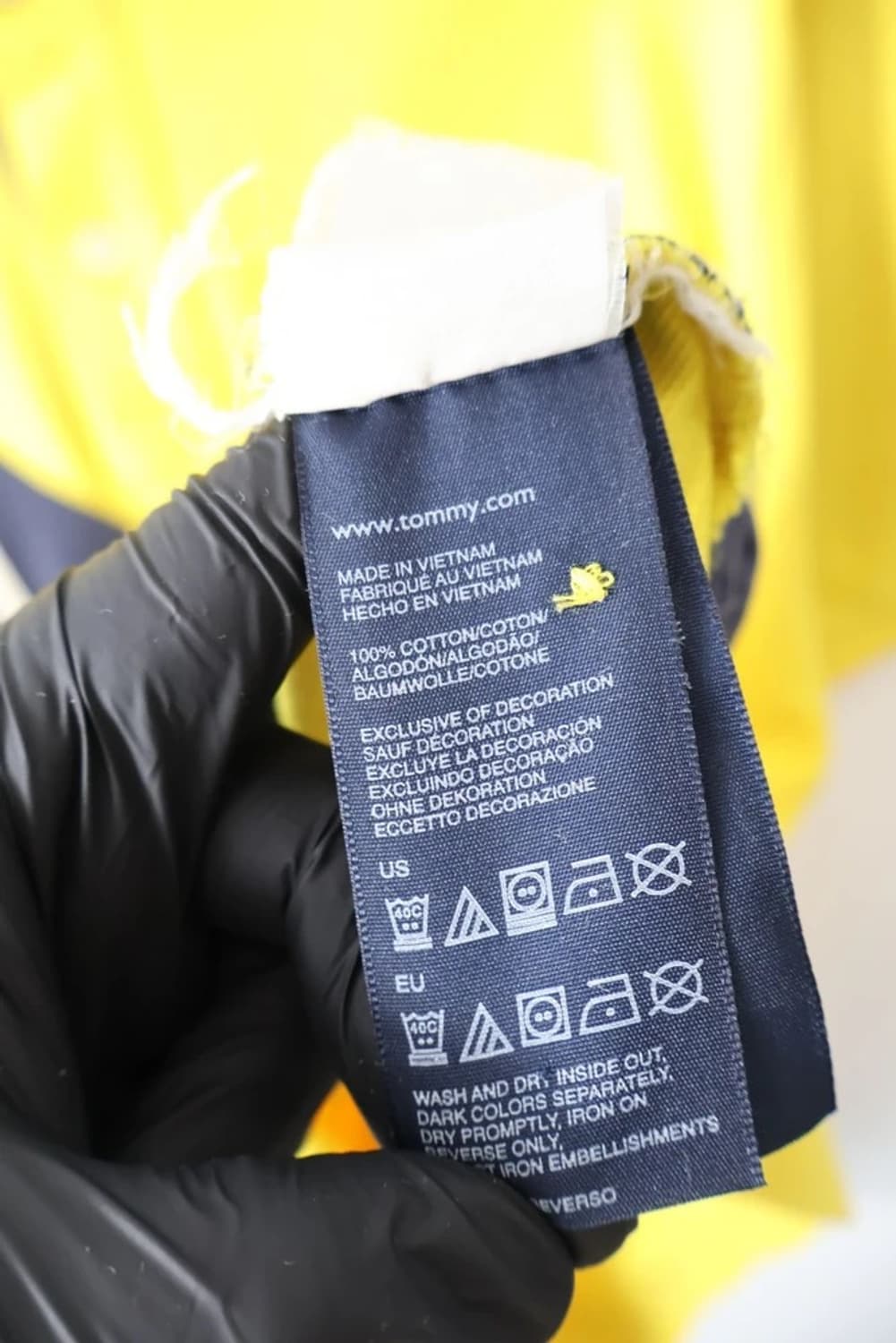 Tommy Hilfiger Yellow Polo Shirt 상품이미지8