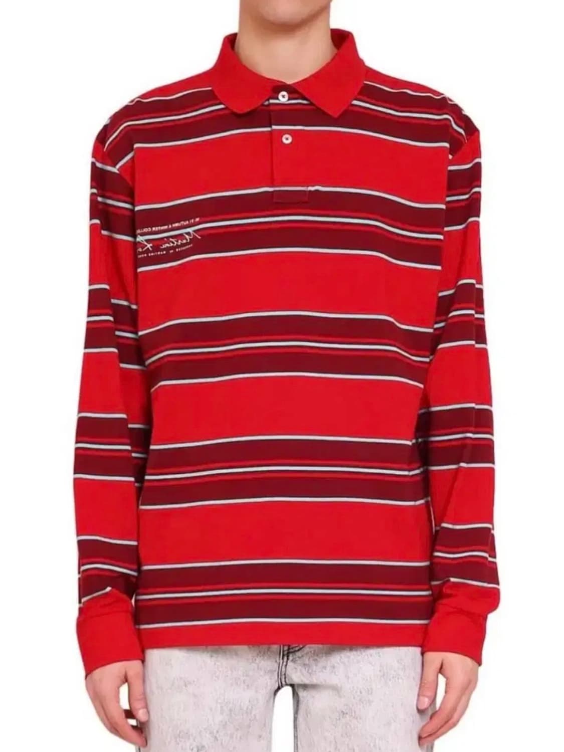 [XL] 마틴로즈 스트라이프 PK 폴로 티셔츠 상품이미지3