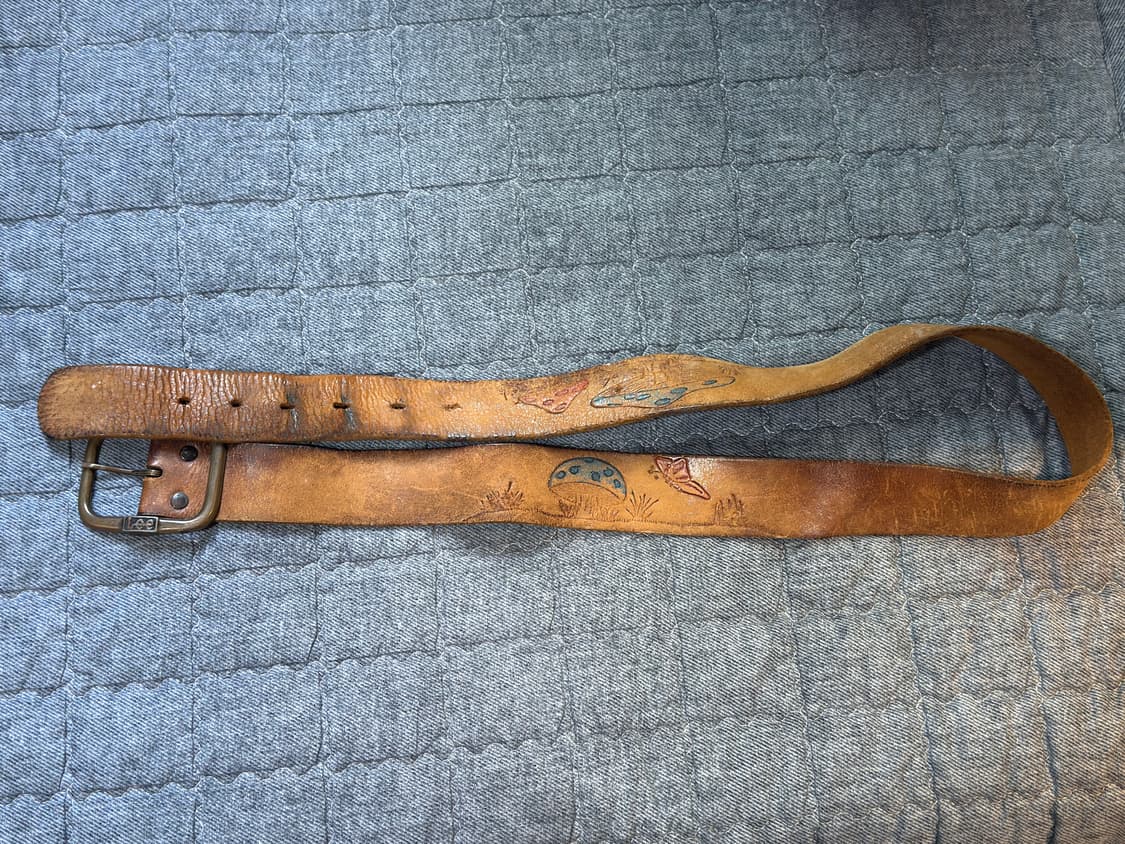 90s LEE 가죽 벨트 상품이미지2