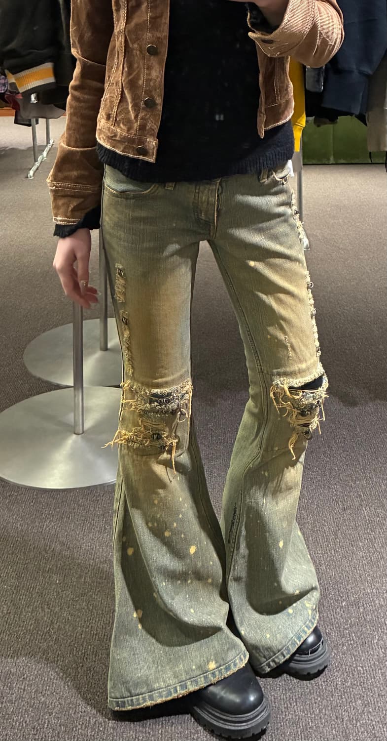 26)If six was nine vintage MUD MAX 데님팬츠 상품이미지3