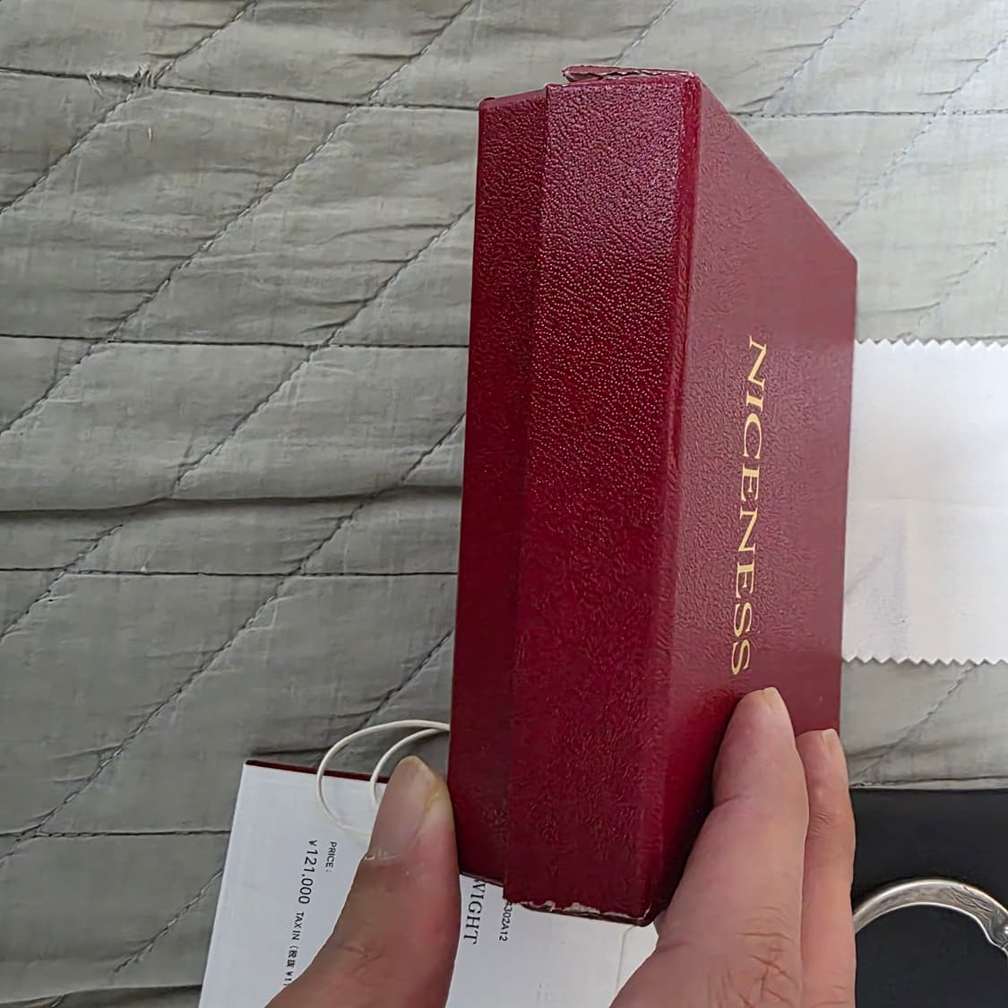 [OS] 나이스네스 NICENESS 23AW 드와이트 실버 뱅글 팔찌 상품이미지6