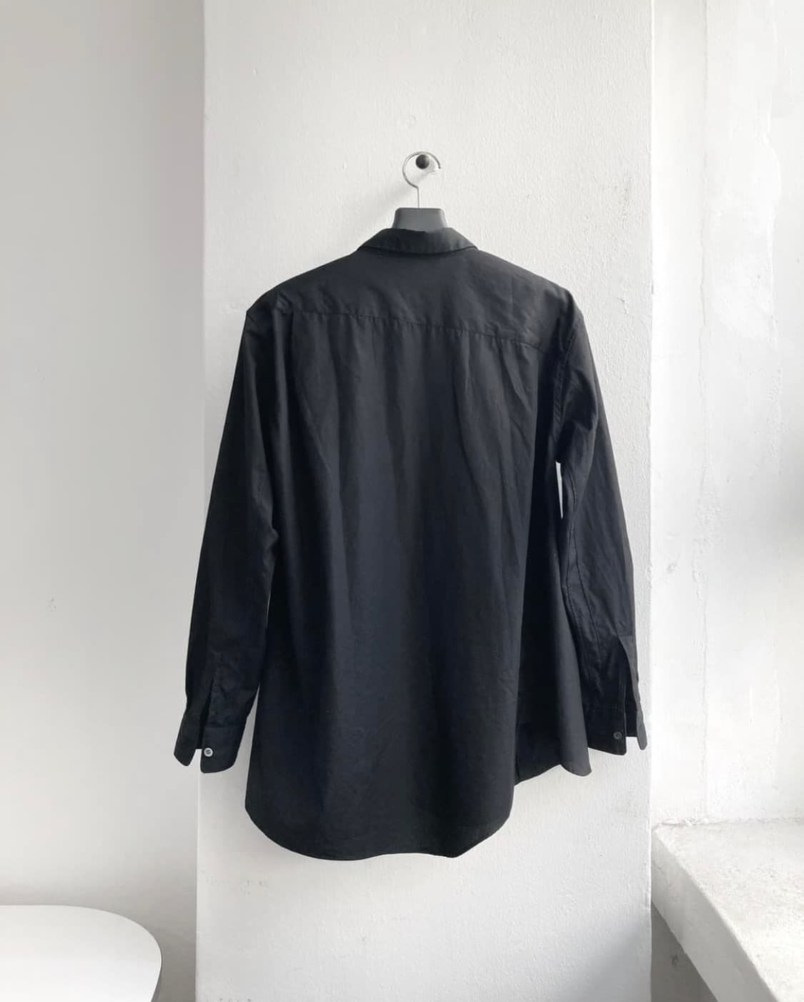 꼼데가르송블랙 비대칭셔츠 M 상품이미지2