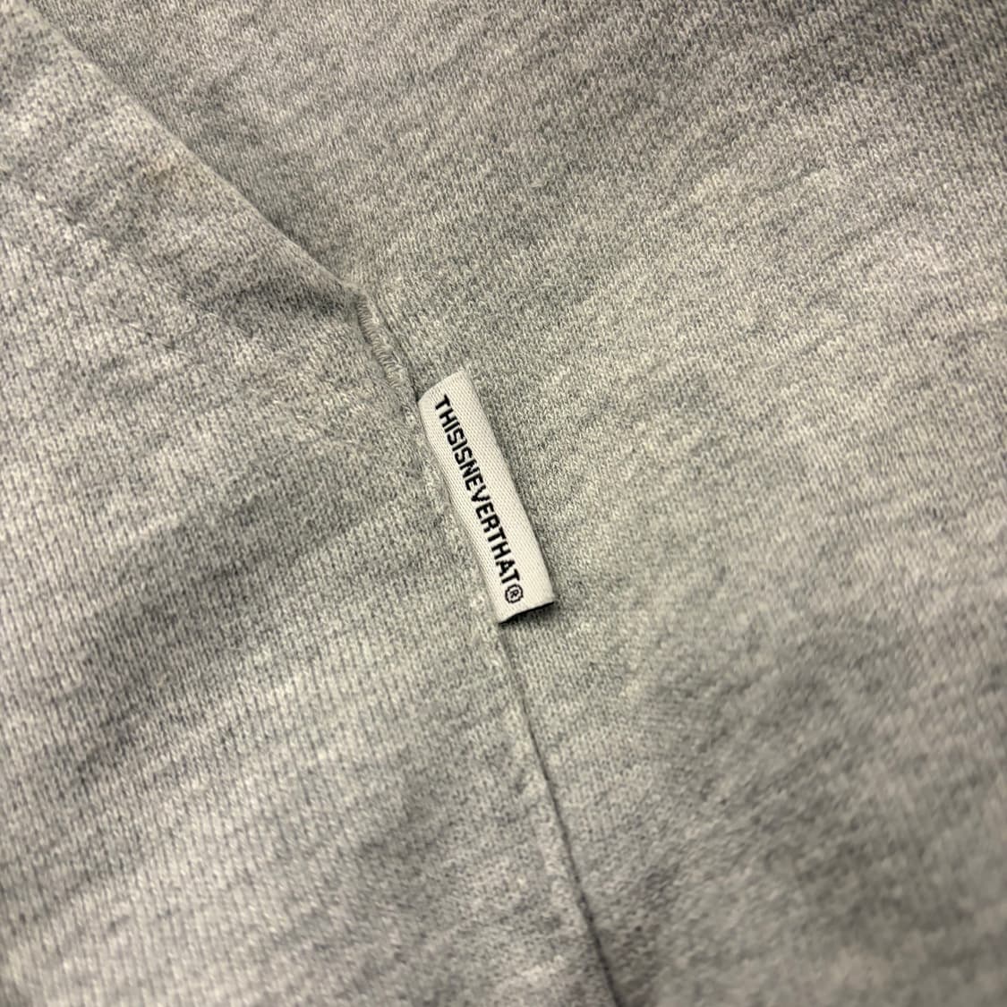 [XL] 디스이즈네버댓 아치로고 자수 회색 후드티 C378 상품이미지7