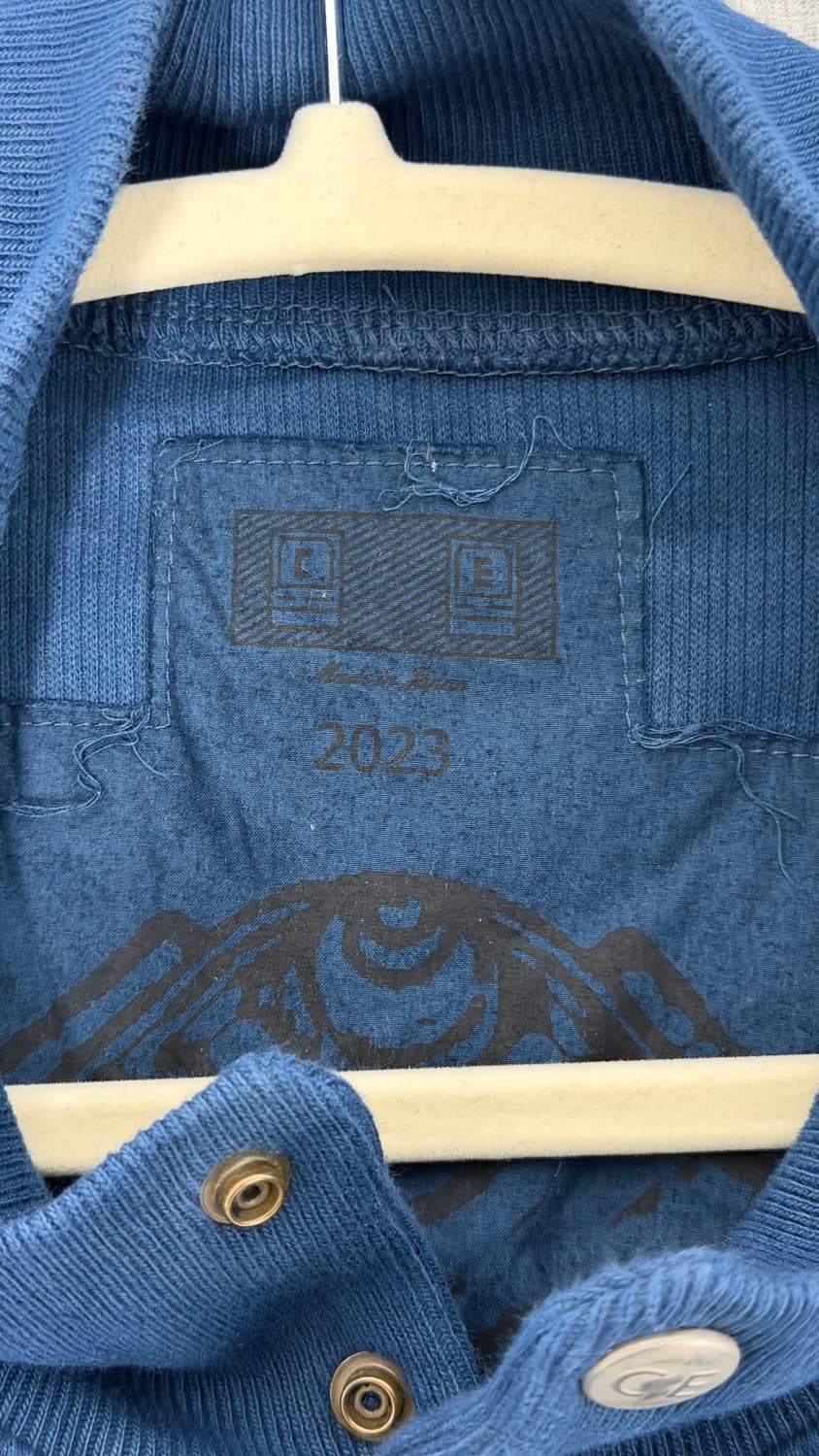 [XL]카브엠트 OVERDYE PQ OPEN MOCK NECK NAVY 상품이미지7