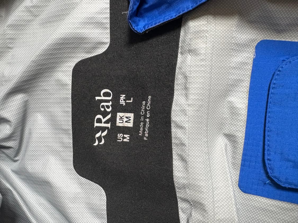 Rab Men's Arc Eco Waterproof Jacket 상품이미지4