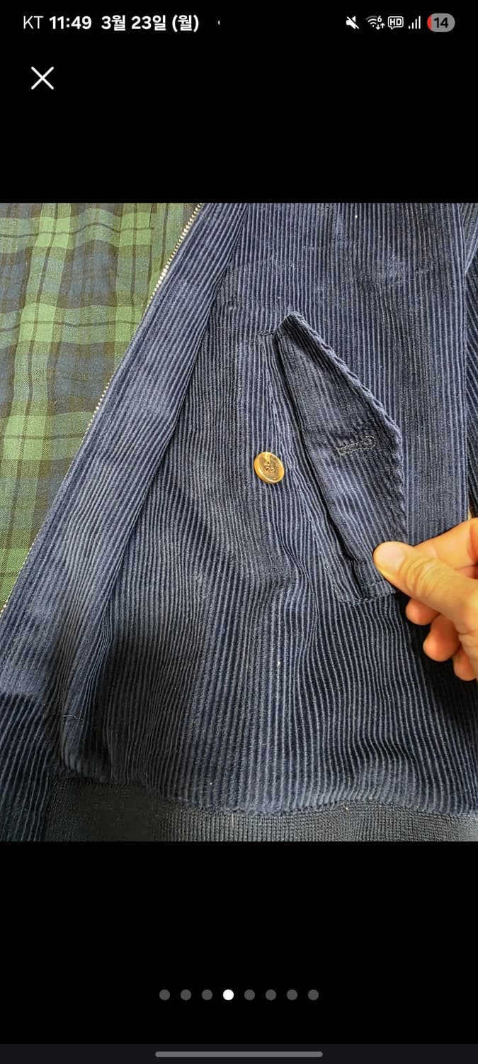 폴로 코듀로이 바라쿠타 자켓 상품이미지4