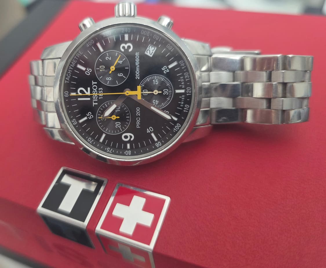 티쏘 (TISSOT) PRC200 검판 메탈 T17.1.586.32 시계 상품이미지6