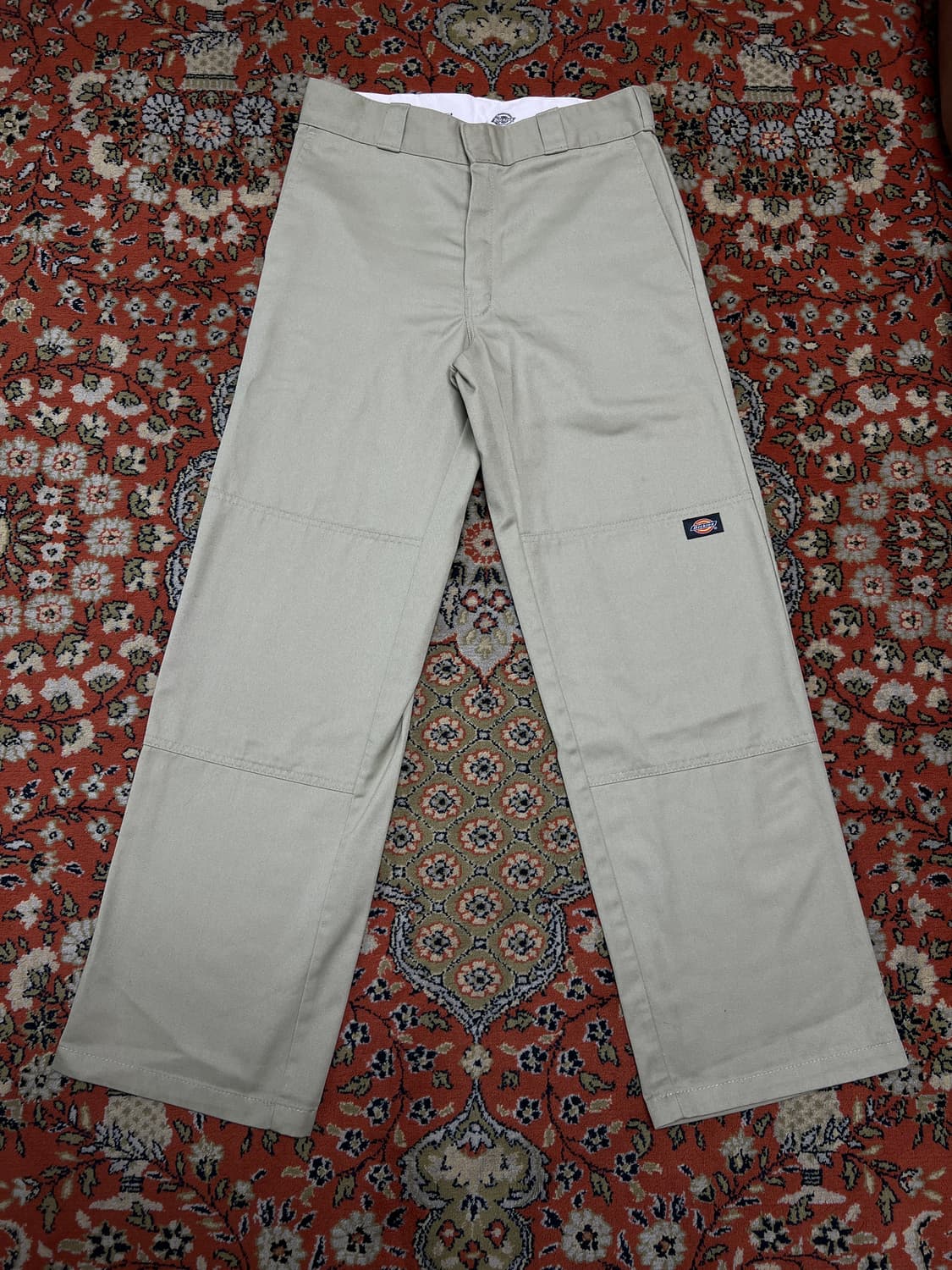 [30] DICKIES 디키즈 더블니 루즈핏 베이지 팬츠 상품이미지1