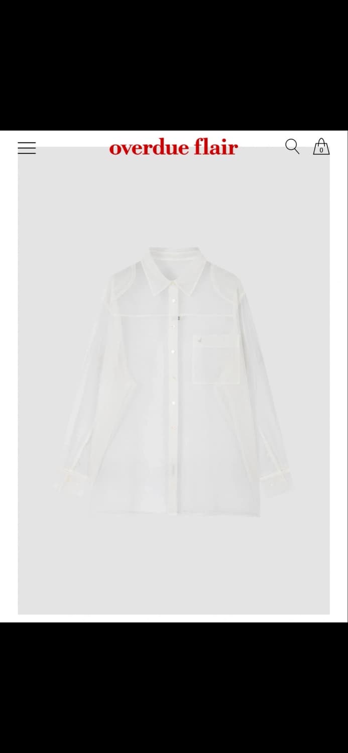 오버듀플레어 MESH SHIRT+ SATIN SHIRT 상품이미지2