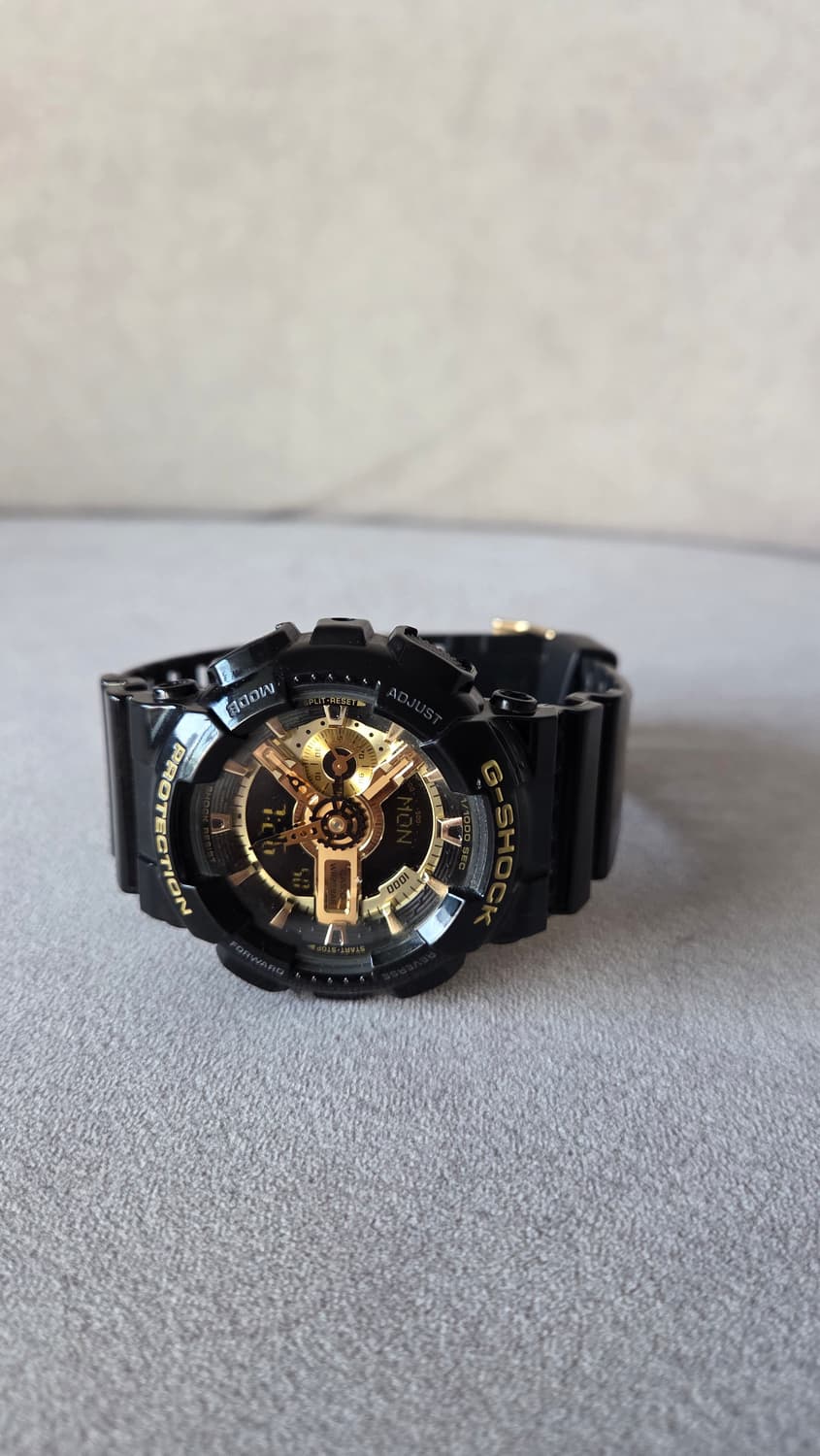 지샥 흑금 시계 상품이미지1