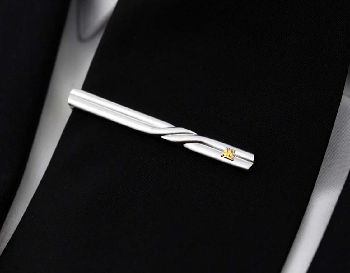 쿠레쥬 A+등급 5.5cm 남자 명품 넥타이핀 courreges 상품이미지6